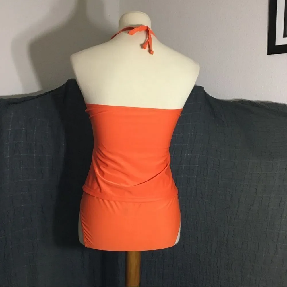 Bobbie Brooks NWT Orange Two Piece Swimset Size L
